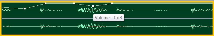 Manual adjustment volume balance